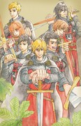 岩本ナオ「マロニエ王国の七人の騎士」カット