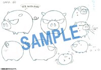 サイゾーの設定ラフ画。