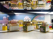 韓国で展開されたポップアップストアの様子。