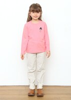 キッズ ロングスリーブ Tシャツ（シルクハットまるちゃん）