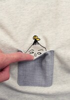 ロングスリーブTシャツ（永沢くん キャップ）