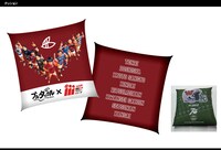 「ブルタックル」と2017ムロオ関西大学ラグビーAリーグ」のコラボによるクッション。