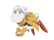 四不象の設定画。