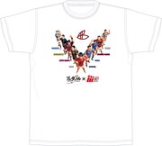 「ブルタックル」と2017ムロオ関西大学ラグビーAリーグ」のコラボによるTシャツ。