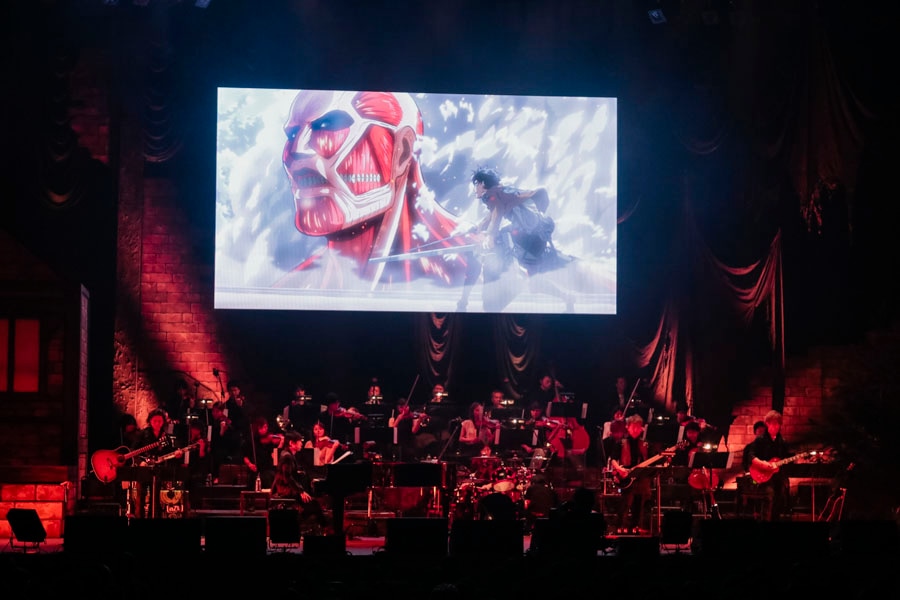 「『進撃の巨人』Reading＆Live Event Orchestra『Attack 音 体感2』」の様子。