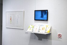 「～画業20周年記念～志村貴子原画展」の様子。