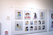 「～画業20周年記念～志村貴子原画展」の様子。