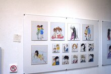 「～画業20周年記念～志村貴子原画展」の様子。