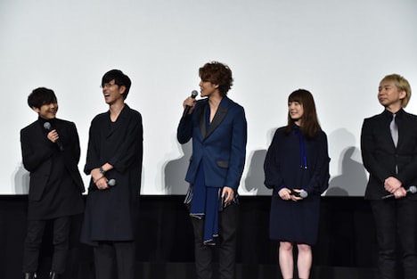 「GODZILLA 怪獣惑星」完成披露の様子。