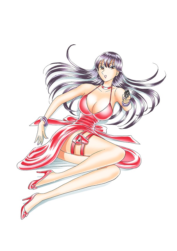 「Mr.Clice」2巻の新装版に使用されたイラスト。(c)秋本治・アトリエびーだま／集英社
