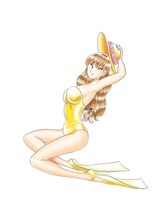 「Mr.Clice」5巻の新装版に使用されたイラスト。(c)秋本治・アトリエびーだま／集英社