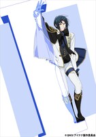 アニメ「アイドリッシュセブン」Blu-ray第1巻のスリーブビジュアル。