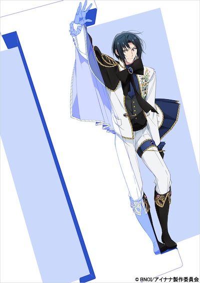 アニメ「アイドリッシュセブン」Blu-ray第1巻のスリーブビジュアル。