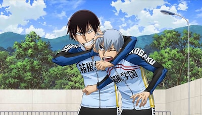 荒北靖友と黒田雪成。