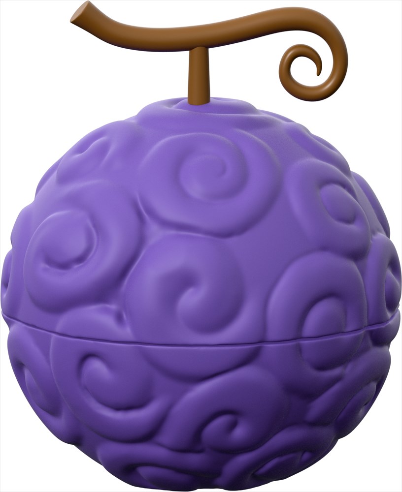 「“ルフィ”『ゴムゴムの実』 目薬ケース」。