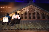 「舞台『刀剣乱舞』」のフォトスポットコーナー。