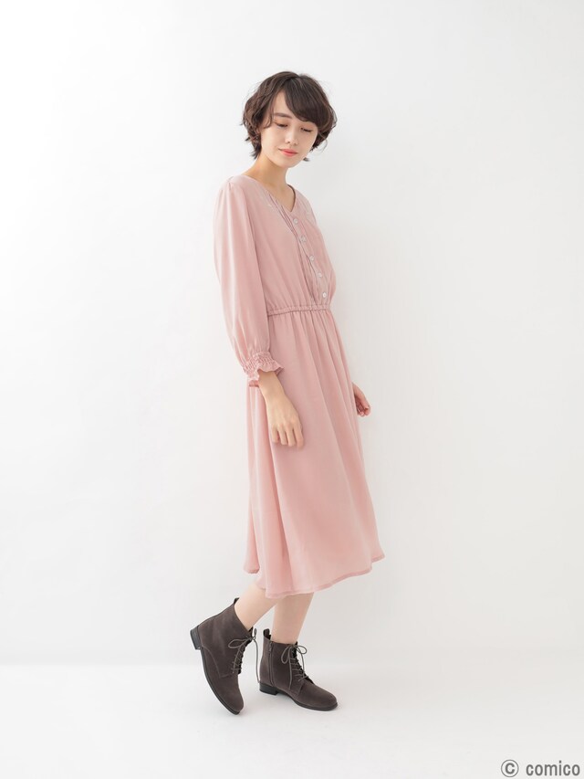 「爪先の宇宙 イメージ ワンピース」着用イメージ