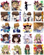 「遊☆戯☆王デュエルモンスターズ Vol.2」のスタンプ。