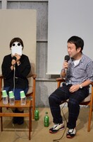 「映画も漫画も語りつくす！『ちょっとまて野球部！』製作秘話トークショー」の様子。