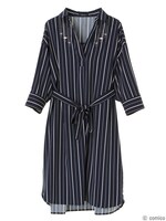 「爪先の宇宙 イメージ シャツワンピース」