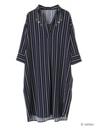 「爪先の宇宙 イメージ シャツワンピース」