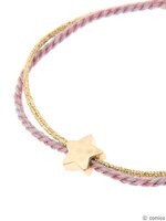 「爪先の宇宙 星のブレスレット」