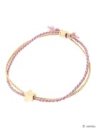 「爪先の宇宙 星のブレスレット」