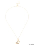 「爪先の宇宙 惑星のネックレス」