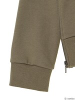 「爪先の宇宙 イメージ ロゴプリントプルオーバー」