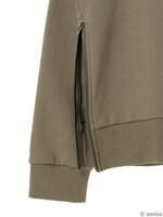 「爪先の宇宙 イメージ ロゴプリントプルオーバー」