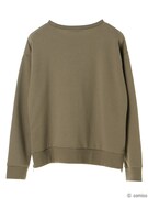 「爪先の宇宙 イメージ ロゴプリントプルオーバー」