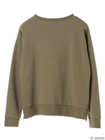 「爪先の宇宙 イメージ ロゴプリントプルオーバー」