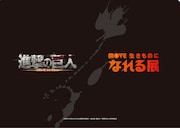 4キャラ集合のクリアファイルの裏面。