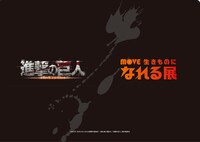 4キャラ集合のクリアファイルの裏面。