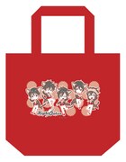 「ゴールを決めろ！VICTORYシュート！」の景品のミニトート。全6種類用意されている。