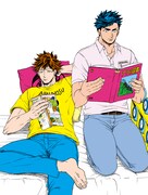 「本橋兄弟」2巻表紙イラスト