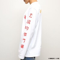 「らんま1/2 JUSEN ロンT」の着用イメージ。