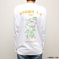 「らんま1/2 JUSEN ロンT」の着用イメージ。