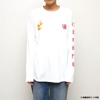 「らんま1/2 JUSEN ロンT」の着用イメージ。