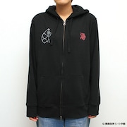 「らんま1/2 NEONパーカー」の着用イメージ。