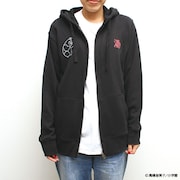 「らんま1/2 NEONパーカー」の着用イメージ。