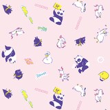 「らんま1/2」と北村みなみのコラボによるテキスタイル。