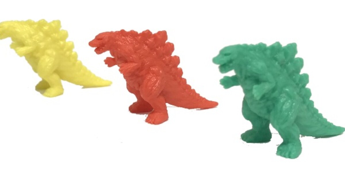 映画「GODZILLA」入場者特典は消しゴム風フィギュア「アニゴジケシ 