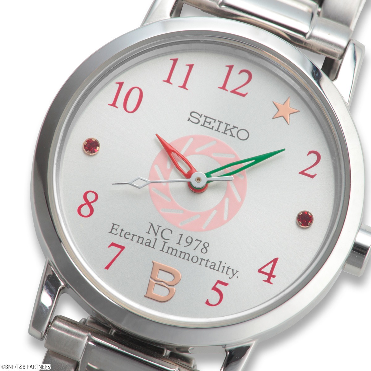 「TIGER & BUNNY × SEIKO スペシャルコラボレーションウォッチ」バーナビー・ブルックス Jr.モデル