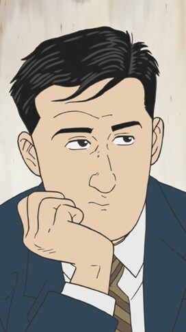 タテアニメ「孤独のグルメ」より。