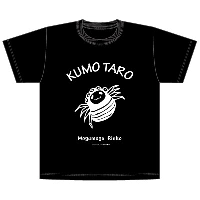 「『弱虫ペダル』デザインTシャツ／くも太郎」ブラック