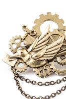 和泉三月モデルのブローチ