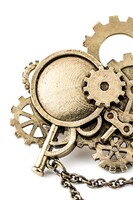 九条天モデルのブローチ