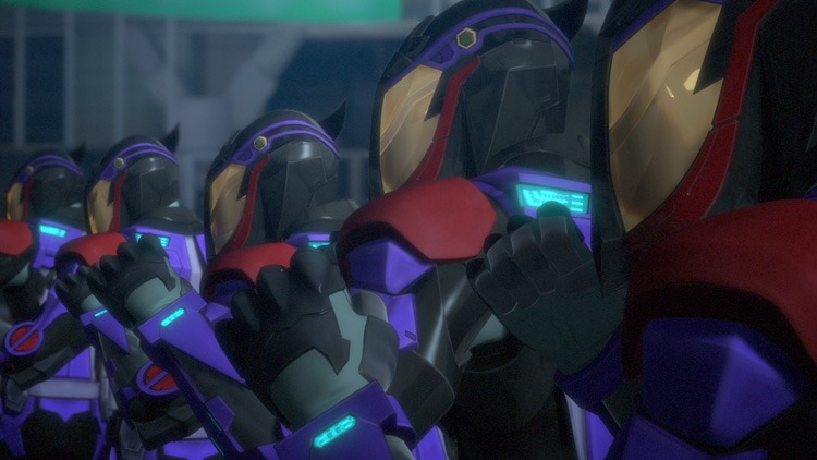 「劇場版Infini-T Force／ガッチャマン さらば友よ」特報より。