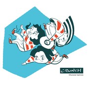 サレンダー橋本、ガールズロックバンド・CRUNCHの初アルバムにイラスト寄稿